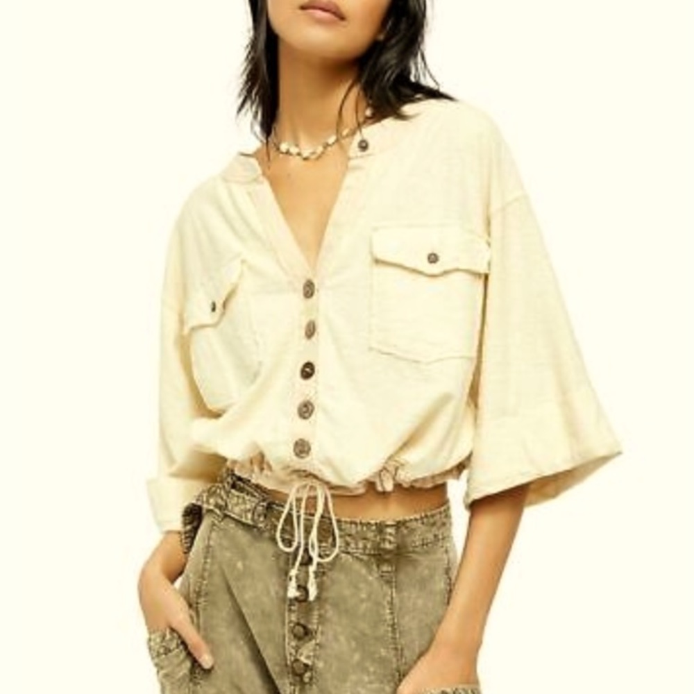 Free People Eliza Top / Size Small / New with Tags